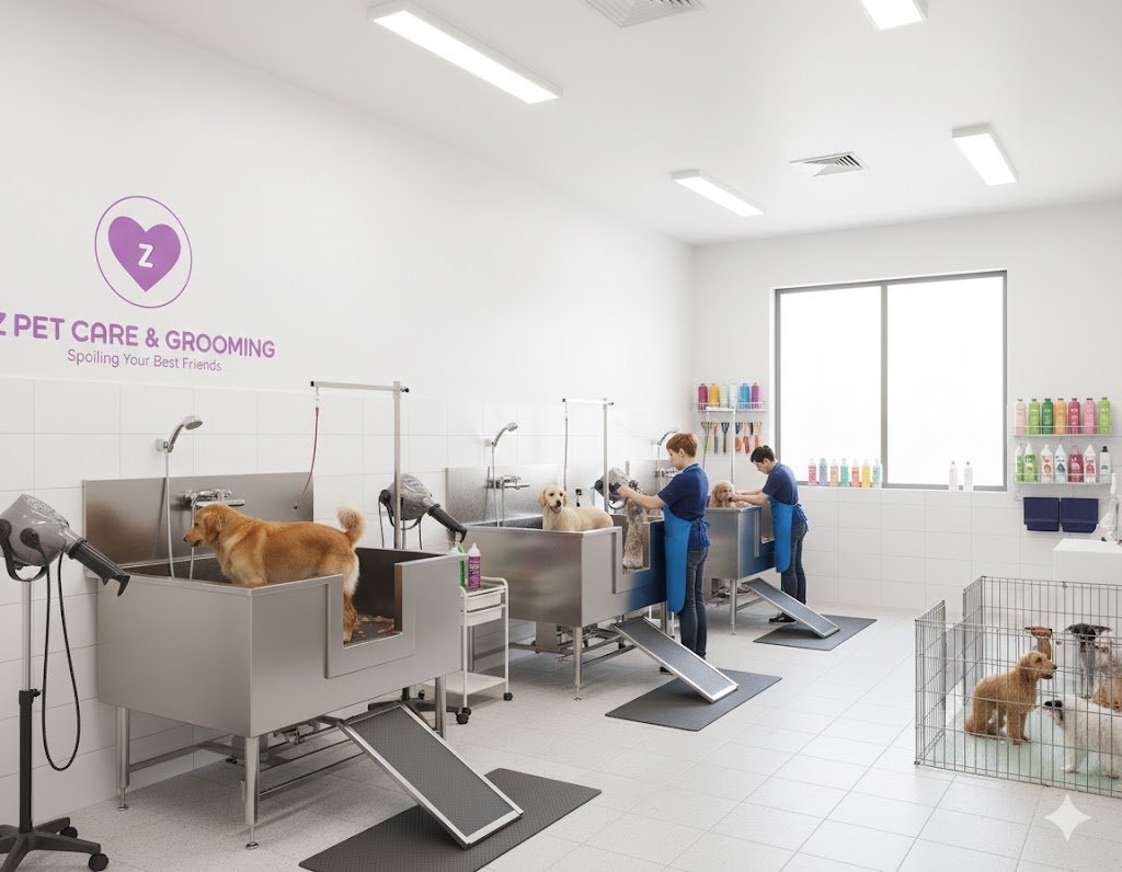 pet grooming service at Z Hospital