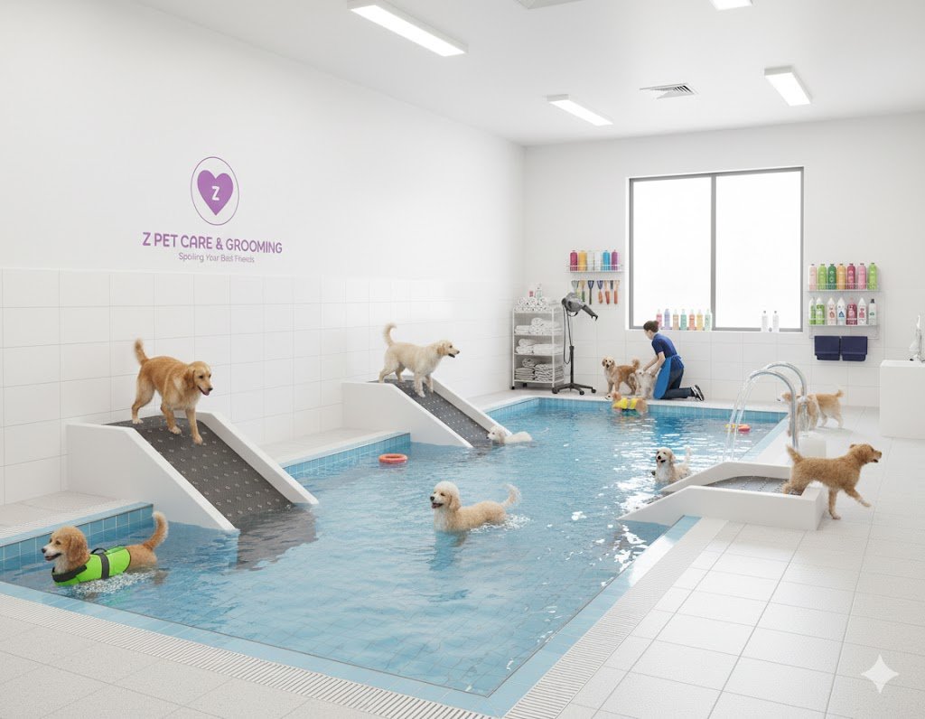 swimming room of z veterinary hospital
