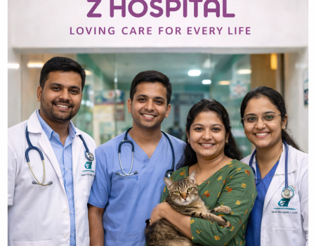 happy customers of z Veterinary Hospital